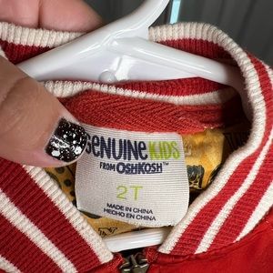 Toddler lion jacket